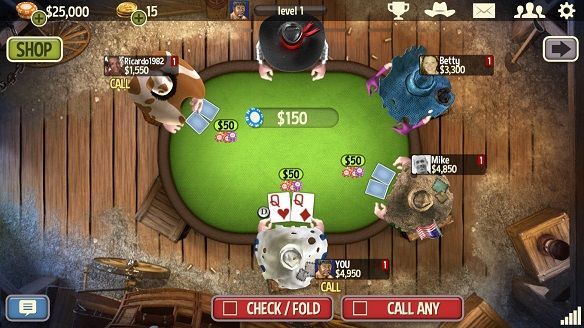 Governor of Poker 3 juego mmorpg